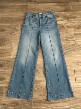 Time and Tru  Wide Leg Jeans | Size 8